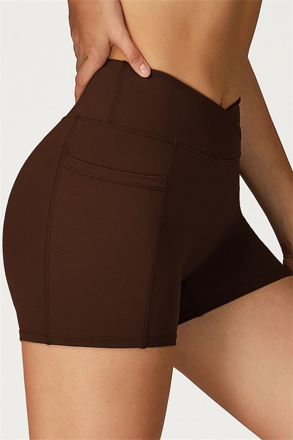 Conjunto de 2 piezas de top corto y shorts Glacier