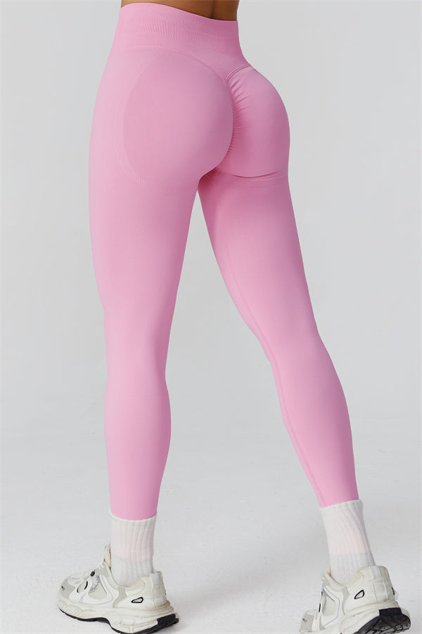 Conjunto de 2 piezas de leggings y top corto de manga larga Reign