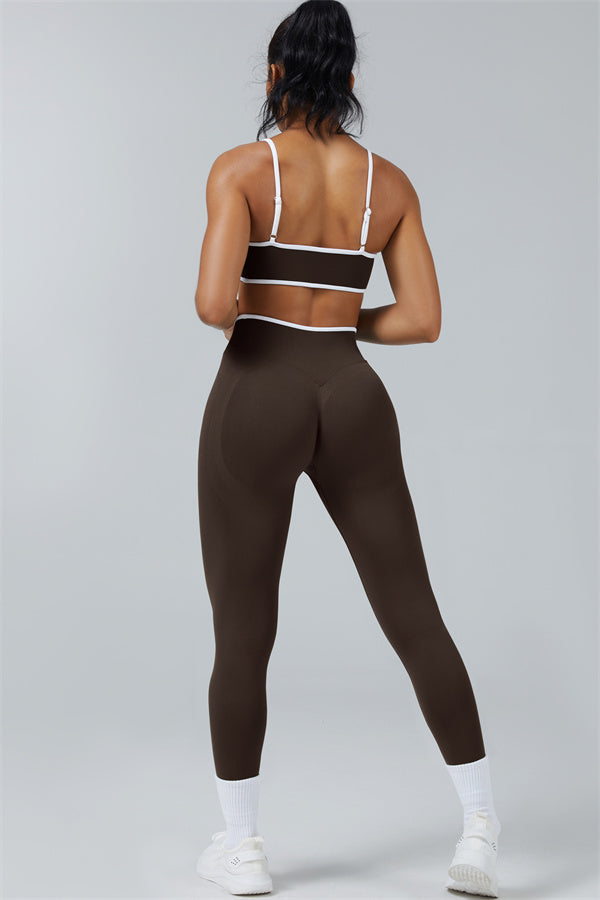 El conjunto de 2 piezas de leggings y sujetador deportivo Elevate