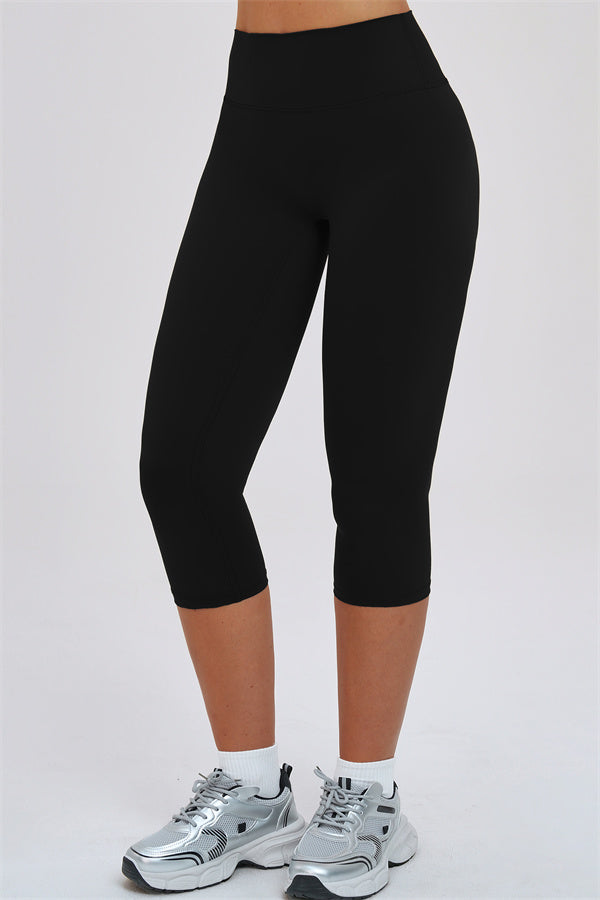 Conjunto de 2 piezas de top halter Twirl y leggings capri