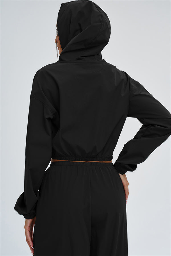 La Sudadera con Capucha Corta Svelte de protección UV
