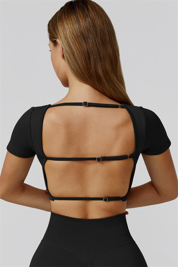 Conjunto de 2 piezas Reign Crop Top y Leggings