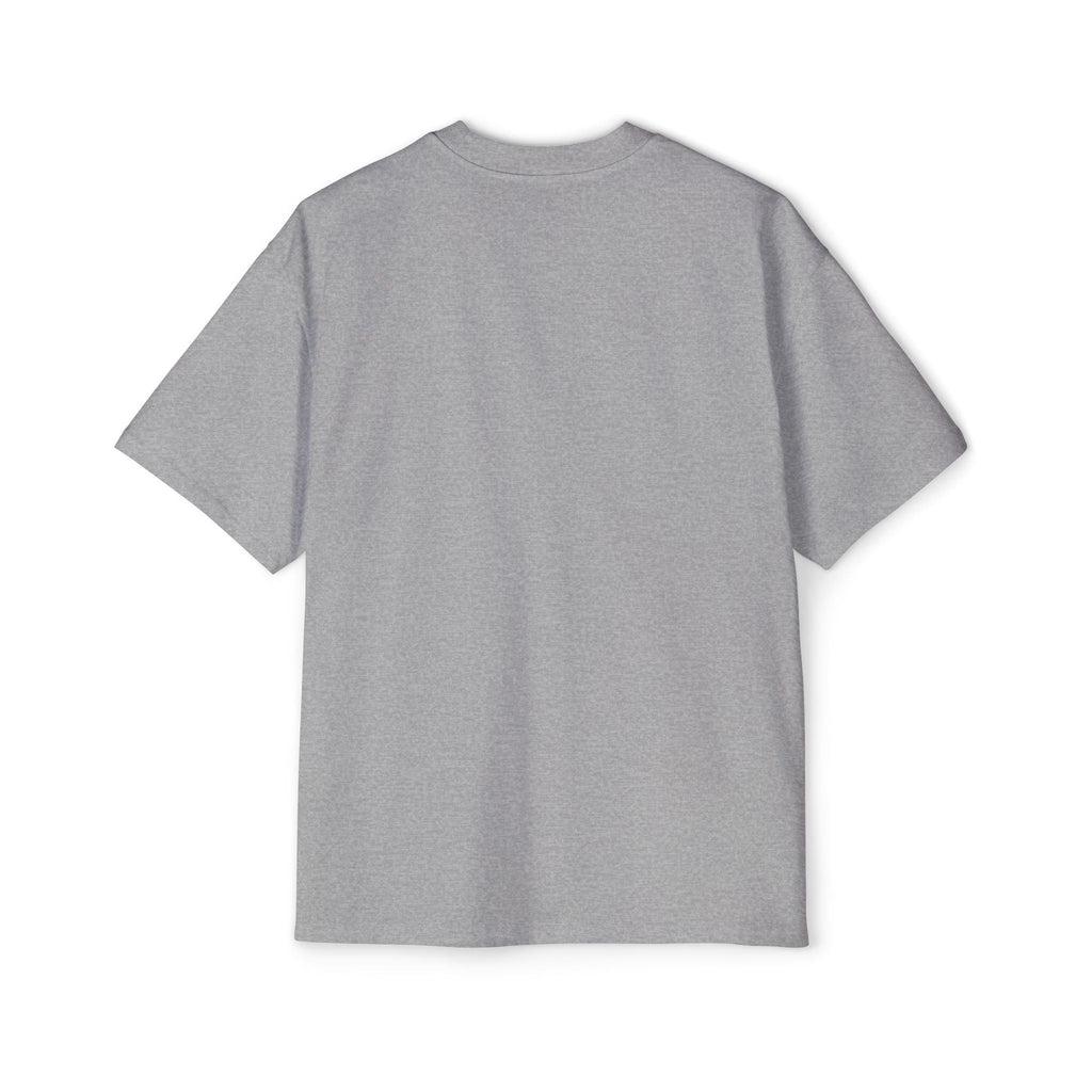 Camiseta de manga corta Aftrz Classics Heavy Oversized - Gris con logo azul