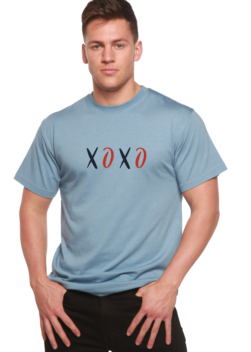 XOXO Camiseta Gráfica Unisex de Bambú/Algodón
