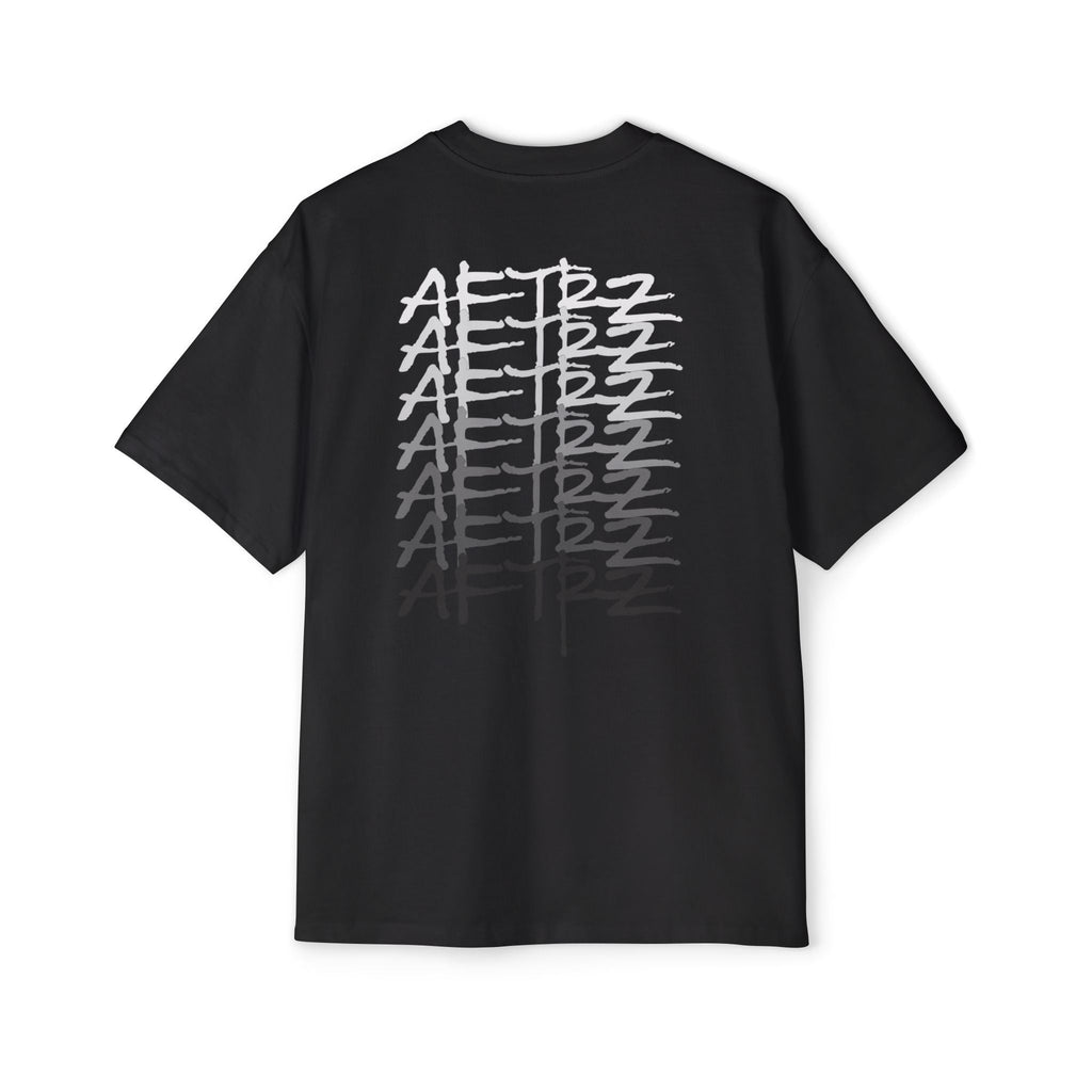 Camiseta de manga corta extragrande con hombros caídos y degradado Aftrz Premium