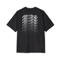Camiseta de manga corta extragrande con hombros caídos y degradado Aftrz Premium