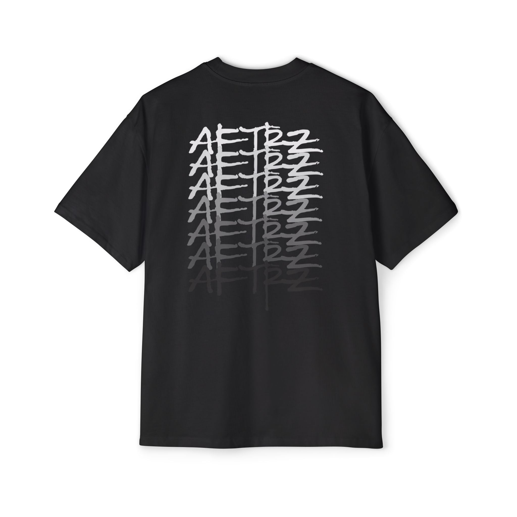 Camiseta de manga corta extragrande con hombros caídos y degradado Aftrz Premium
