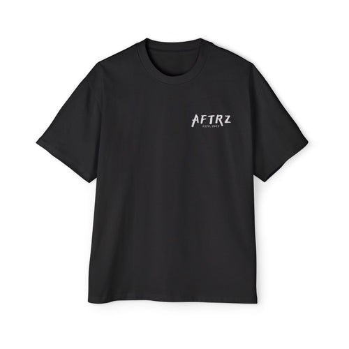 Aftrz Prayer Skeleton Premium Drop Shoulder Short Sleeve T-Shirt
