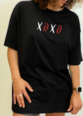 XOXO Camiseta Gráfica Unisex de Bambú/Algodón