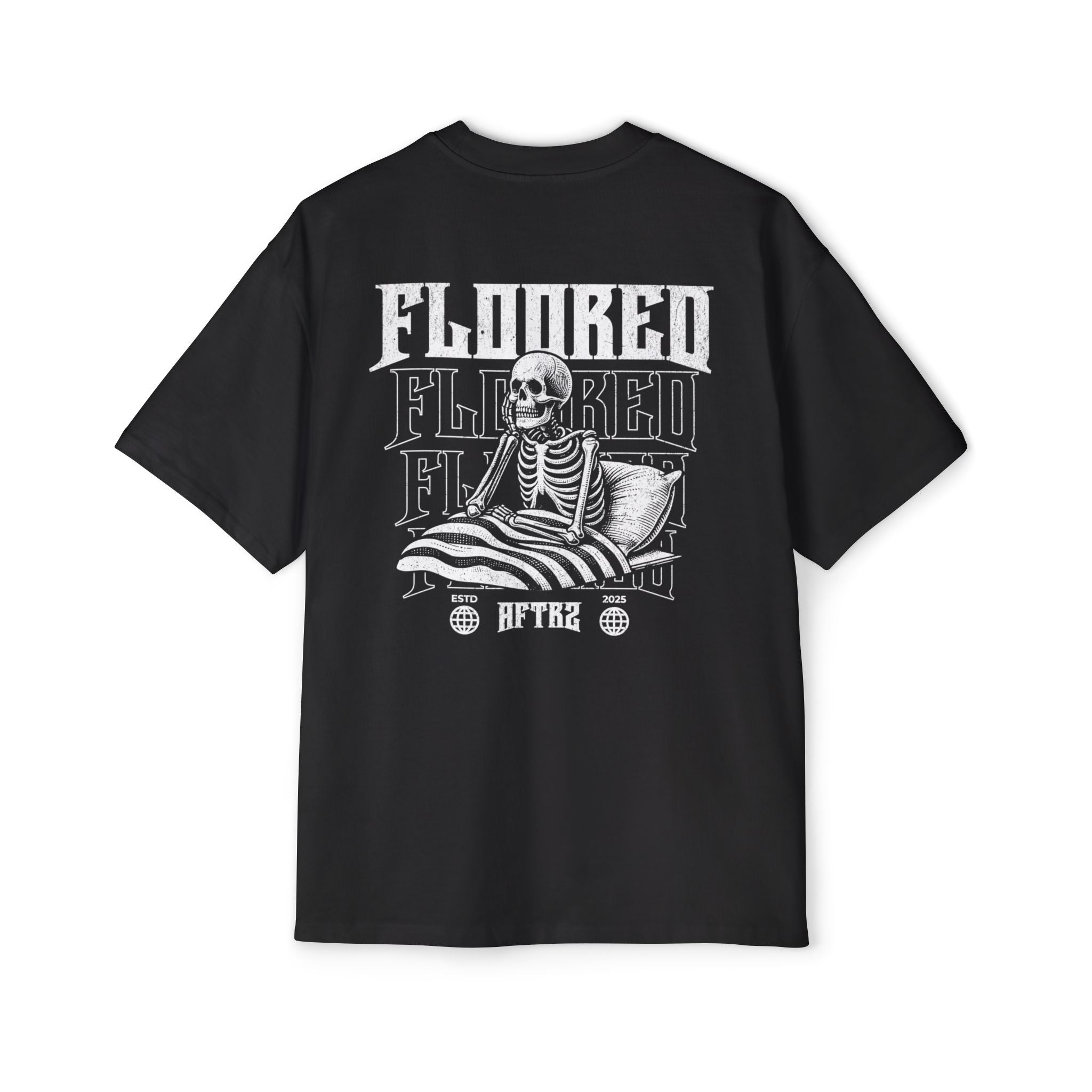 Camiseta Aftrz Dead Floored prémium de manga corta extragrande