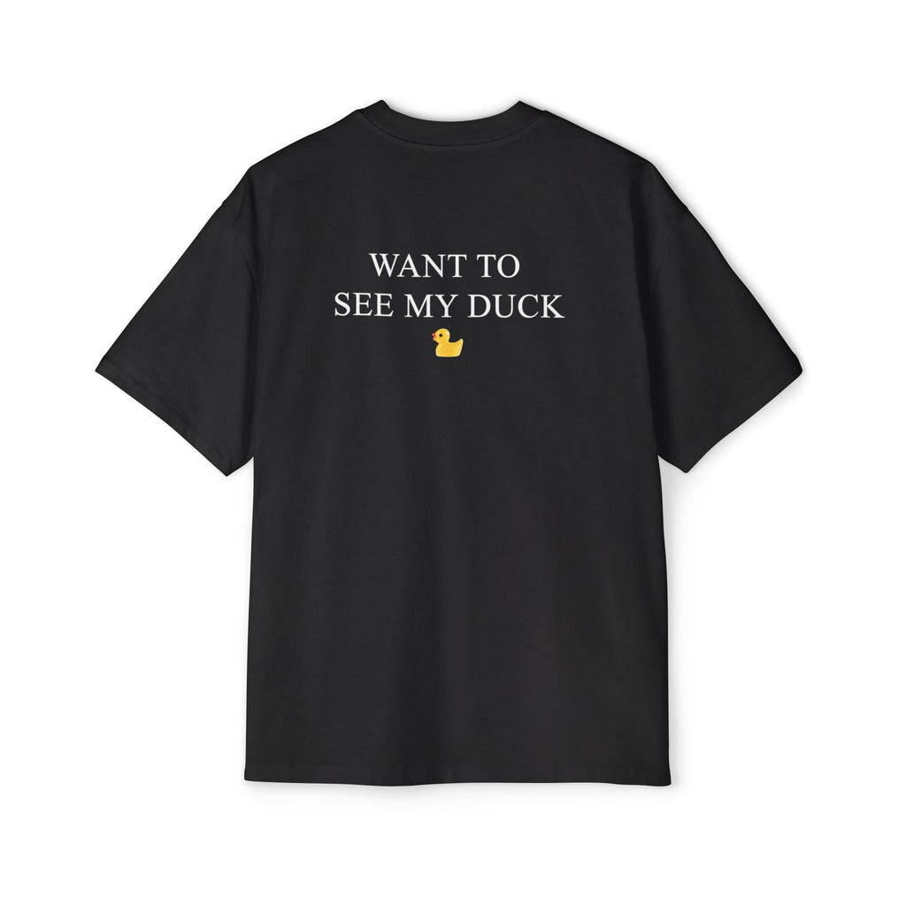 Quieres ver mi camiseta de manga corta extragrande de pato pesado