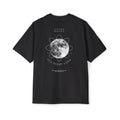Camiseta Oversize Aftrz Under The Moon con Hombro Caído de Calidad Premium