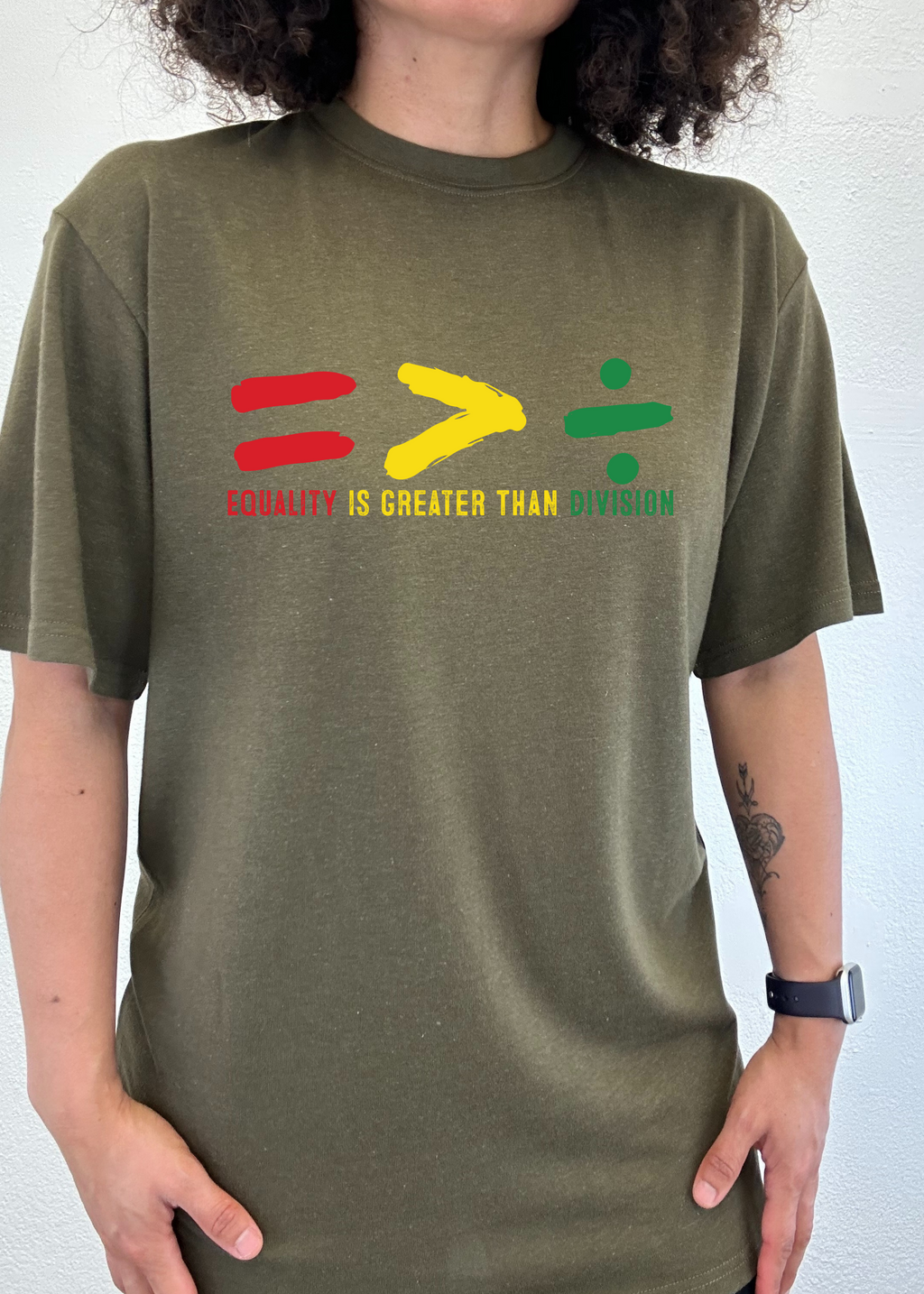 Camiseta gráfica unisex de bambú/algodón del Mes de la Historia Afroamericana