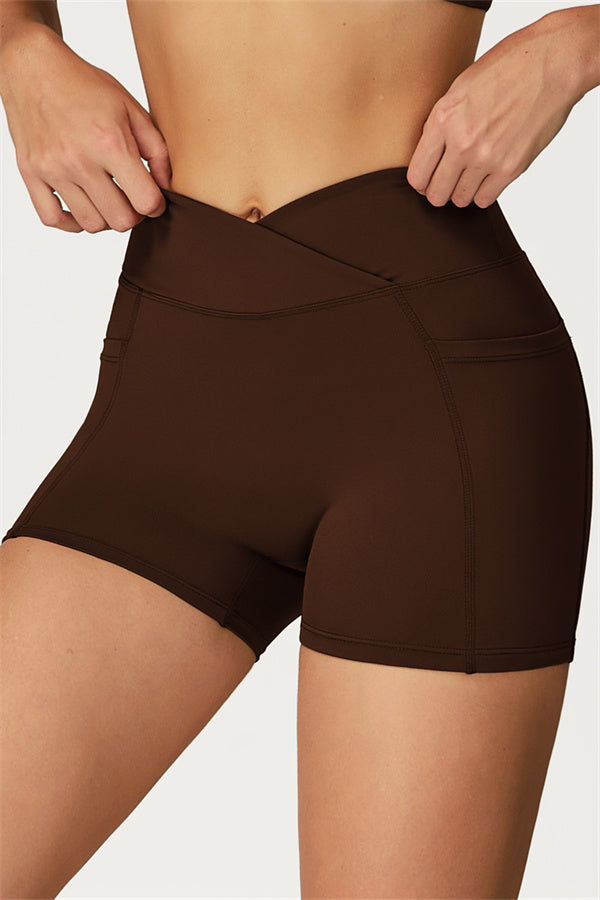 Conjunto de 2 piezas de top corto y shorts Glacier