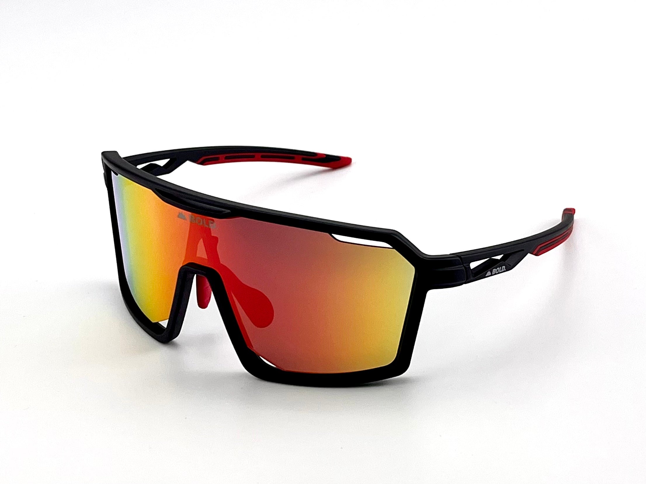 Gafas de sol de rendimiento BOLD Flux – Gafas para ciclismo de montaña, esquí y uso diario
