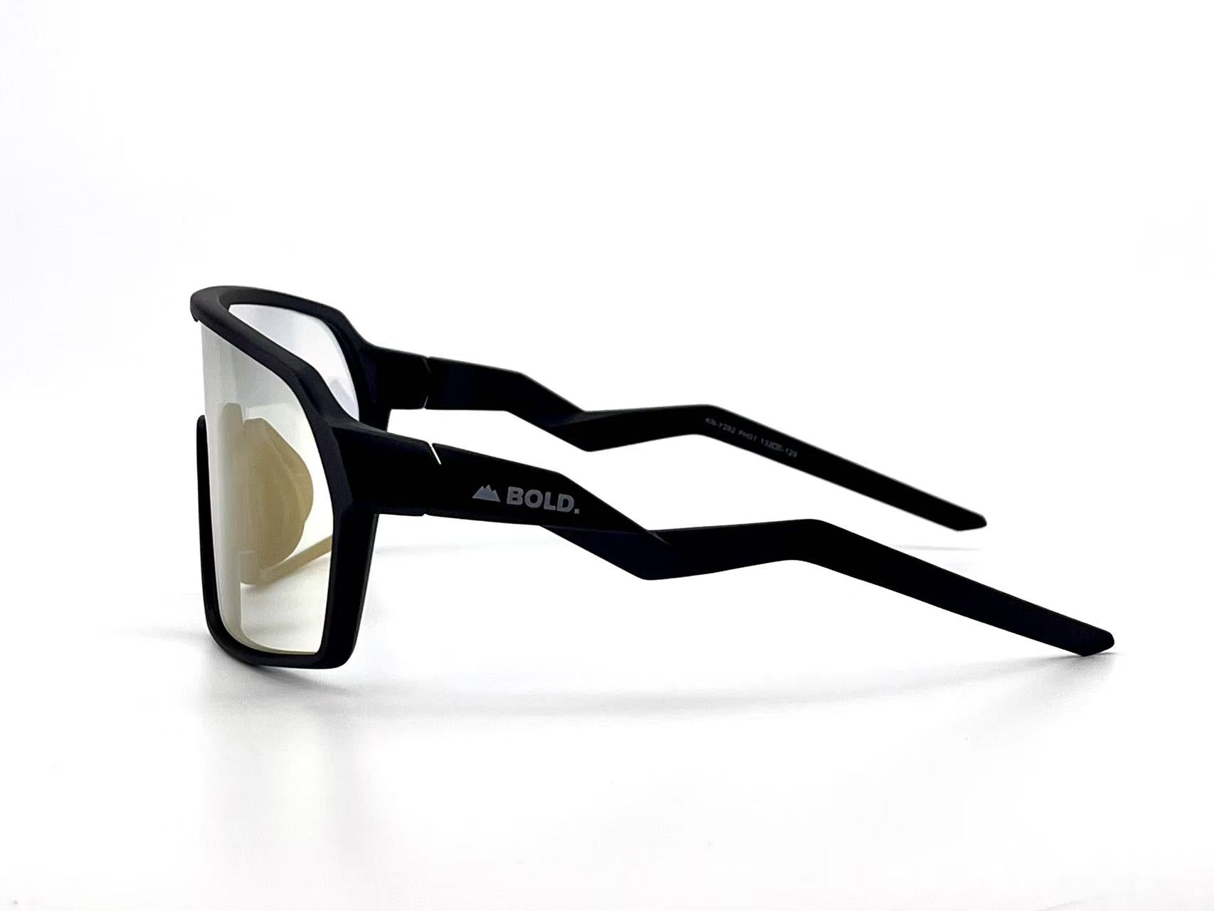 Gafas de sol fotocromáticas BOLD Glow – Gafas para ciclismo de montaña, esquí y uso diario
