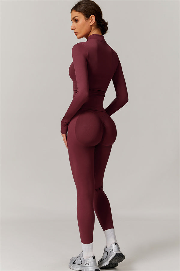 Conjunto de 2 piezas de chaqueta y leggings Nova Luxe