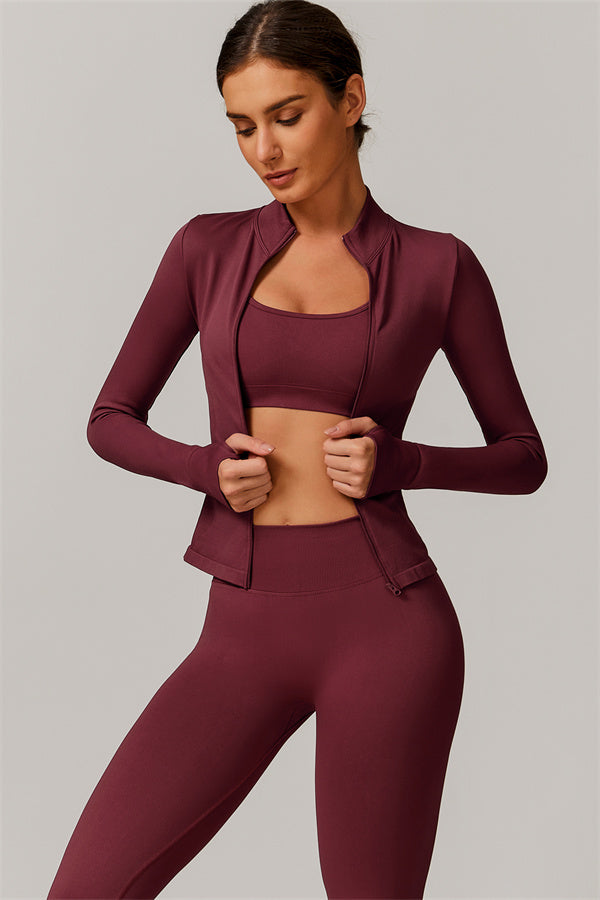 Conjunto de 2 piezas de chaqueta y leggings Nova Luxe