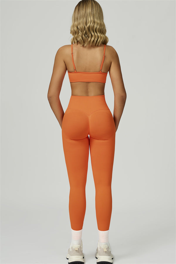 El conjunto de 2 piezas de leggings y sujetador deportivo Prime