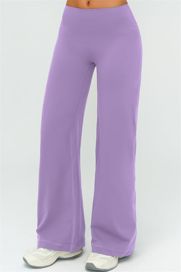 Top Halter Twirl y Pantalones Rectos de 2 Piezas