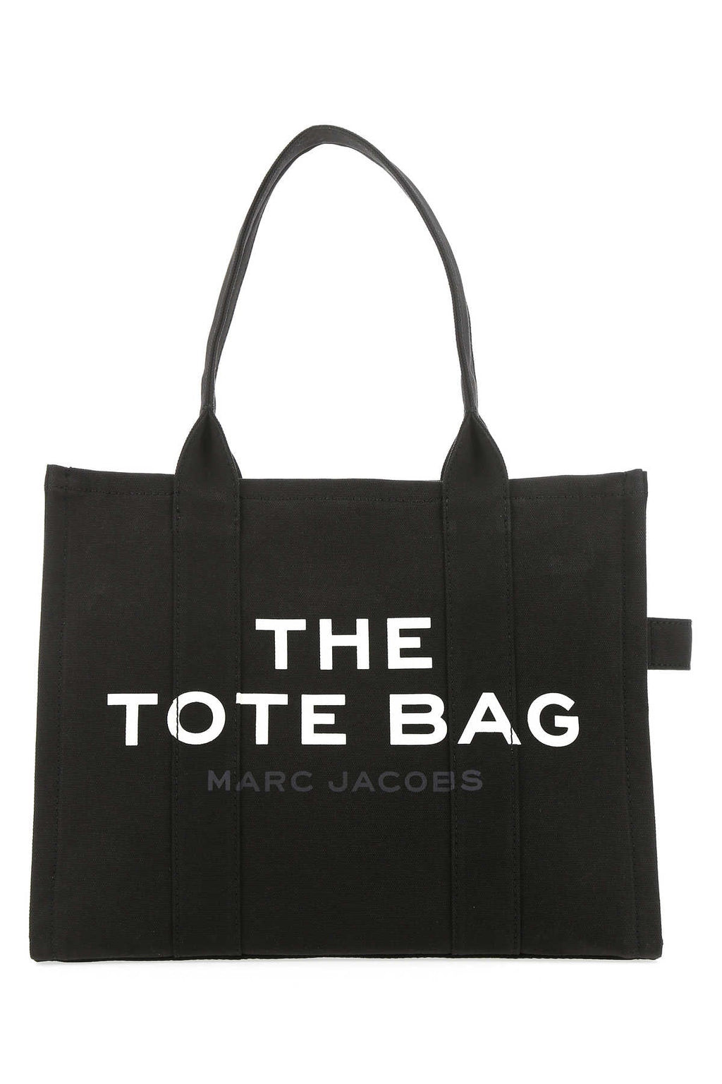 Marc Jacobs Women Black Canvas Shopping Bag