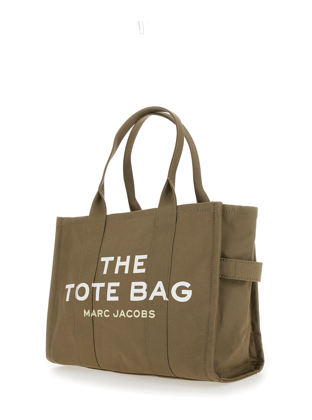 Marc Jacobs Women Tote Bag 'The Large Tote' With Contrast Logo Print In Green For Women