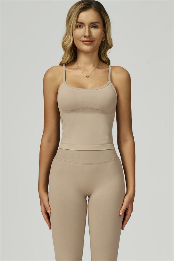 Conjunto de 2 piezas de top corto y leggings Prime