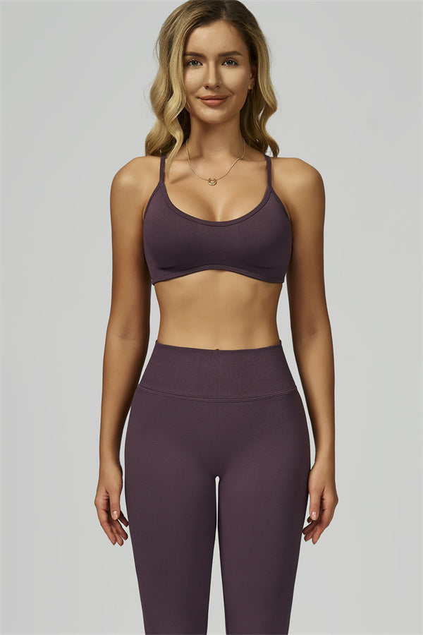El conjunto de 2 piezas de leggings y sujetador deportivo Prime