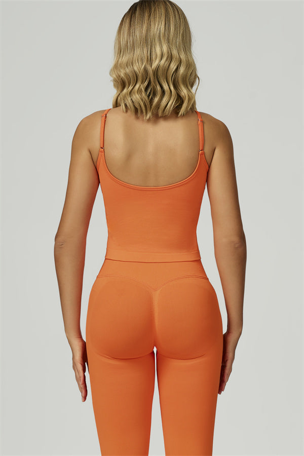 Conjunto de 2 piezas de top corto y leggings Prime