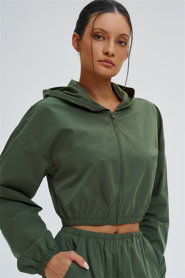 La Sudadera con Capucha Corta Svelte de protección UV