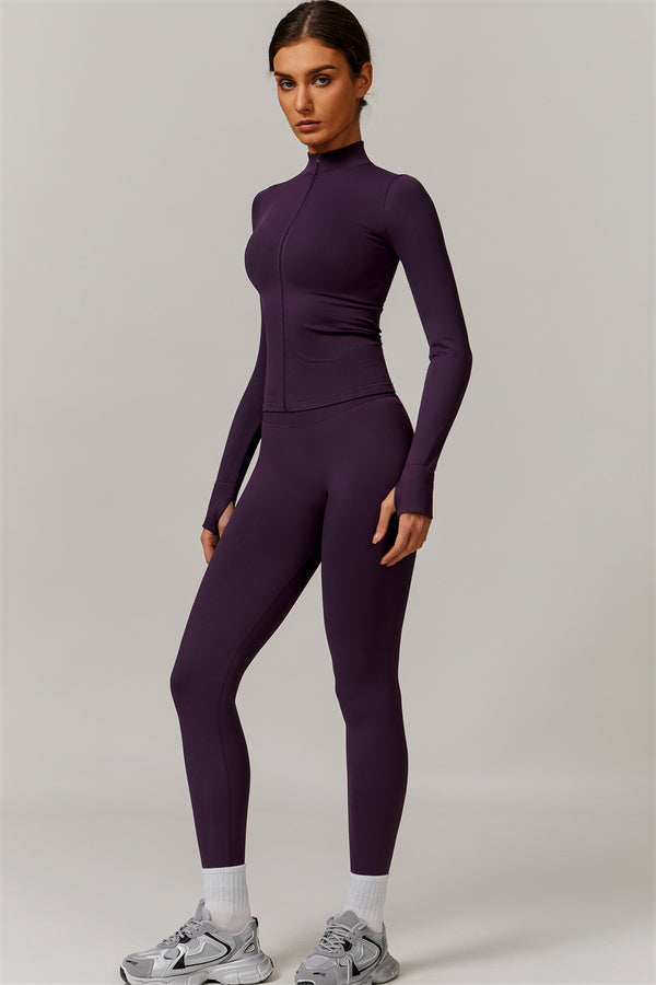 Conjunto de 2 piezas de chaqueta y leggings Nova Luxe