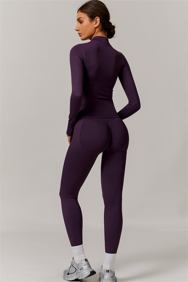 Conjunto de 2 piezas de chaqueta y leggings Nova Luxe