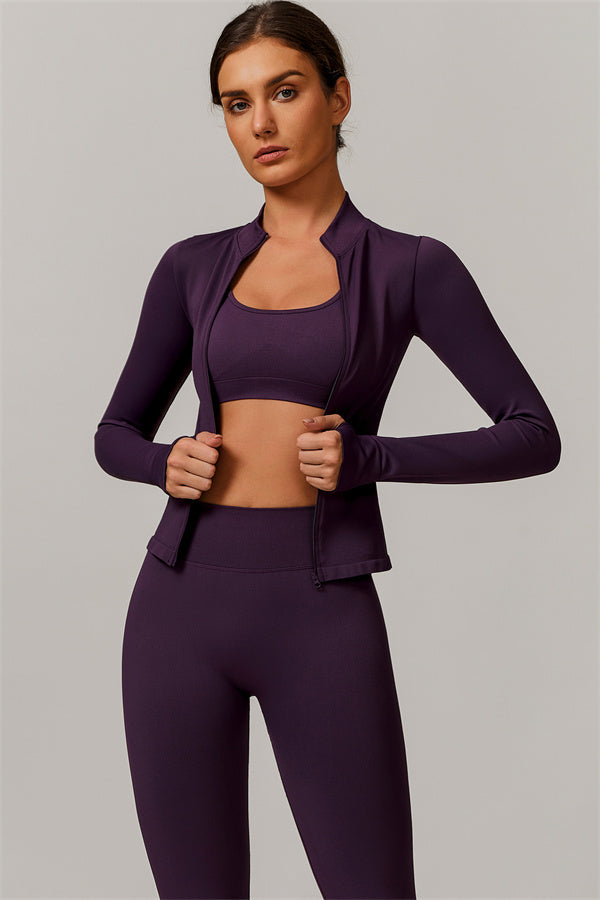 Conjunto de 2 piezas de chaqueta y leggings Nova Luxe