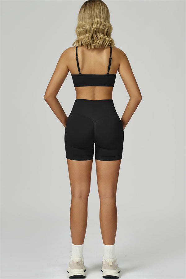 Conjunto de 2 piezas de shorts y top deportivo Prime