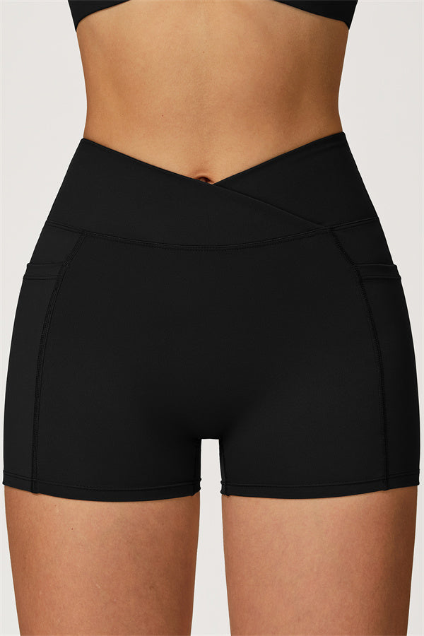 Conjunto de 2 piezas de top corto y shorts Glacier