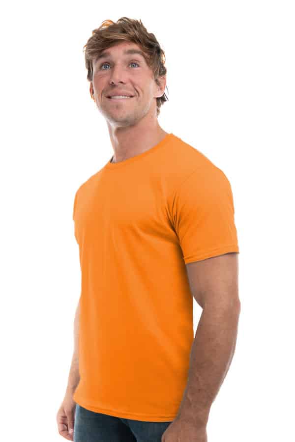 Camiseta de cuello redondo de algodón de primera calidad 3100 - Colores oscuros