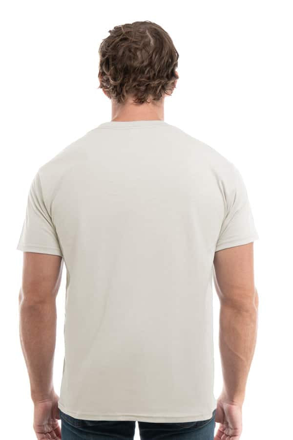 Camiseta de cuello redondo de algodón de primera calidad 3100 - Colores oscuros