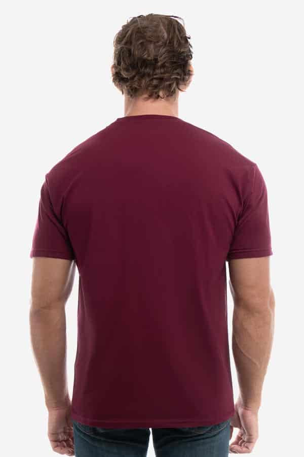 Camiseta de cuello redondo de algodón de primera calidad 3100 - Colores oscuros