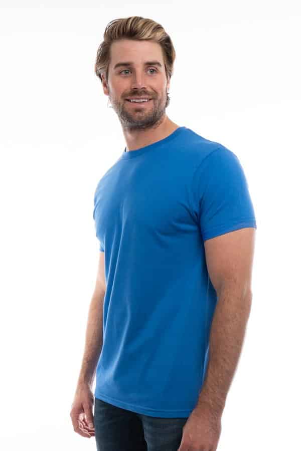 Camiseta de cuello redondo de algodón de primera calidad 3100 - Colores oscuros