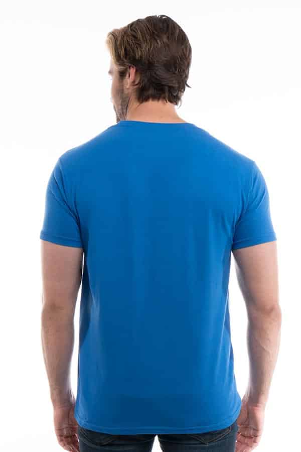 Camiseta de cuello redondo de algodón de primera calidad 3100 - Colores oscuros