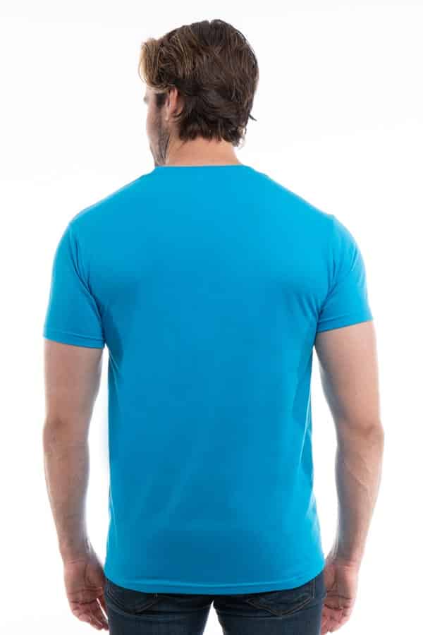 Camiseta de cuello redondo de algodón de primera calidad 3100 - Colores oscuros