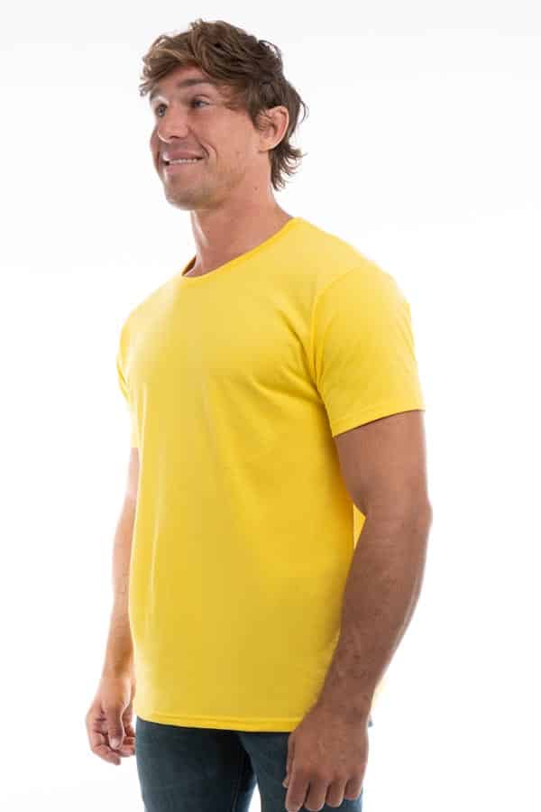 Camiseta de cuello redondo de algodón de primera calidad 3100 - Colores oscuros