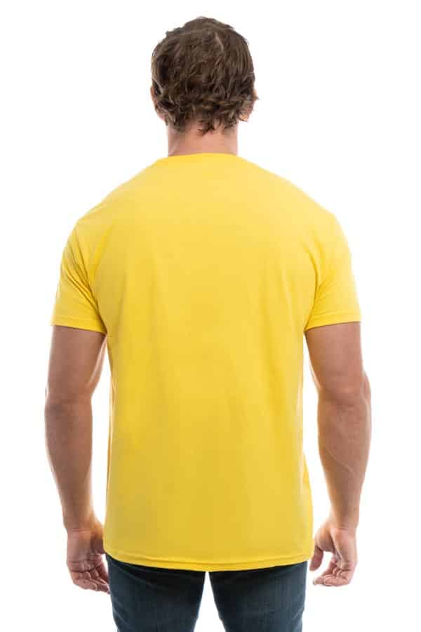Camiseta de cuello redondo de algodón de primera calidad 3100 - Colores oscuros