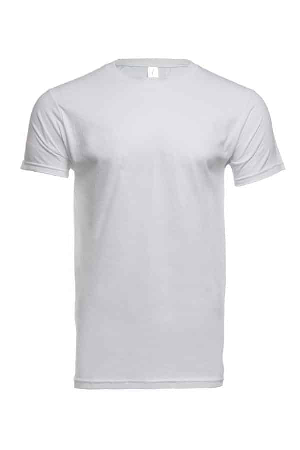Camiseta de cuello redondo de algodón de primera calidad 3100 - Colores oscuros