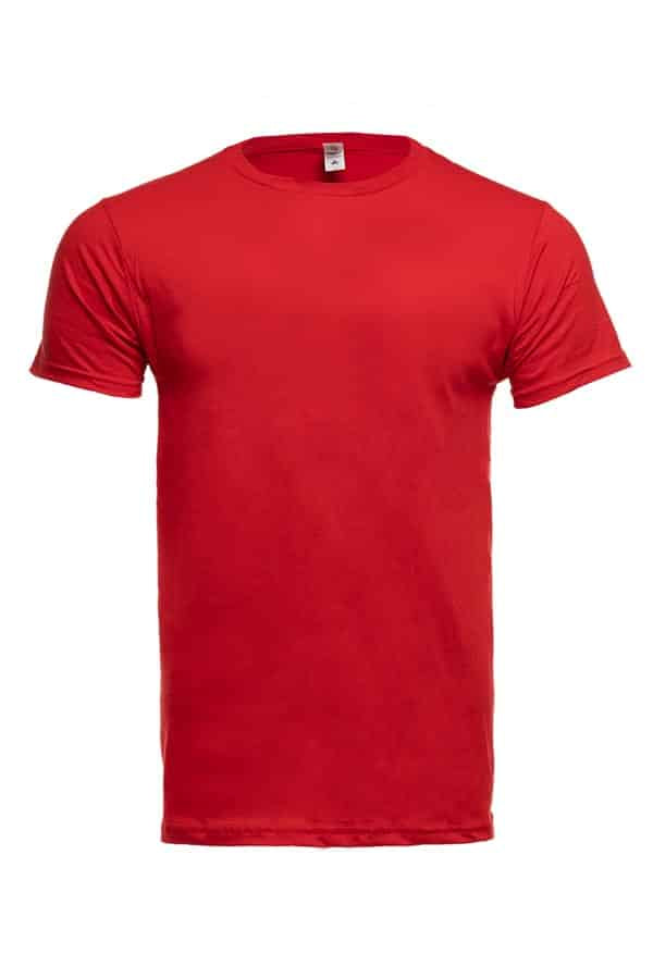 Camiseta de cuello redondo de algodón de primera calidad 3100 - Colores oscuros