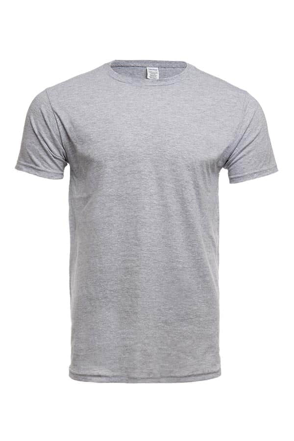 Camiseta de cuello redondo de algodón de primera calidad 3100 - Colores oscuros