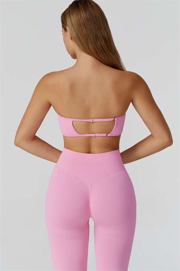 Conjunto de 2 piezas de leggings y sujetador deportivo Reign