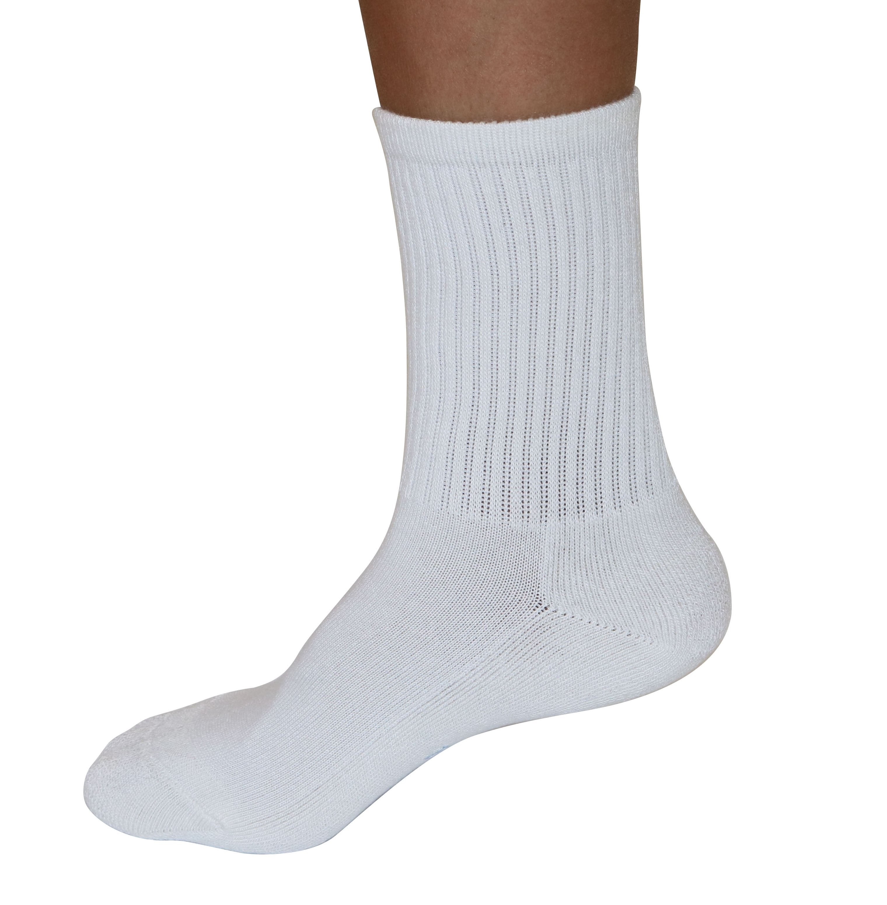 Calcetines atléticos de bambú de viscosa 3/4 de tripulación