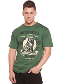 Wanted Creature Spun Bamboo® Camiseta Gráfica de Manga Corta de Bambú Viscosa/Algodón Orgánico para Hombre