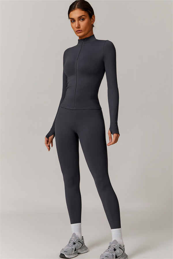 Conjunto de 2 piezas de chaqueta y leggings Nova Luxe